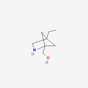 molecular formula C8H15NO B13480922 (4-Ethyl-2-azabicyclo[2.1.1]hexan-1-yl)methanol 