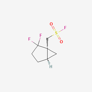 rac-[(1R,5R)-2,2-difluorobicyclo[3.1.0]hexan-1-yl]methanesulfonyl fluoride