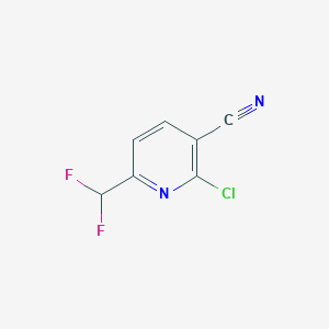 2-Chloro-6-(difluoromethyl)nicotinonitrile