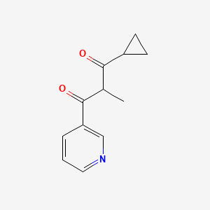 1-Cyclopropyl-2-methyl-3-(pyridin-3-yl)propane-1,3-dione