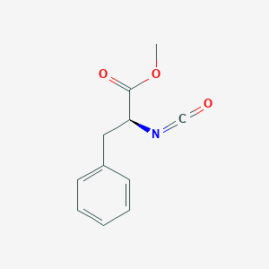 molecular formula C11H11NO3 B1348112 (S)-2-异氰酸基-3-苯基丙酸甲酯 CAS No. 40203-94-9