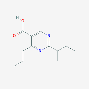 2-(Sec-butyl)-4-propylpyrimidine-5-carboxylic acid