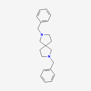 molecular formula C21H26N2 B1348119 2,7-二苄基-2,7-二氮杂螺[4.4]壬烷 CAS No. 77415-72-6