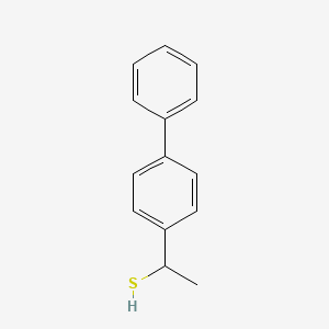 1-([1,1'-Biphenyl]-4-yl)ethane-1-thiol