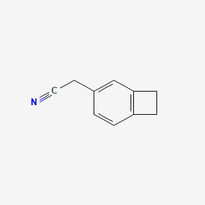 2-{Bicyclo[4.2.0]octa-1,3,5-trien-3-yl}acetonitrile