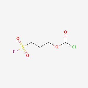 3-[(Chlorocarbonyl)oxy]propane-1-sulfonyl fluoride