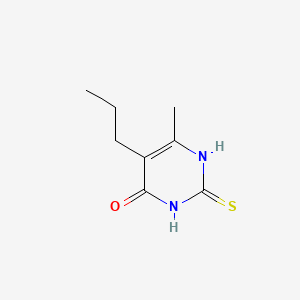 B1348140 6-Methyl-5-propyl-2-thiouracil CAS No. 51482-41-8