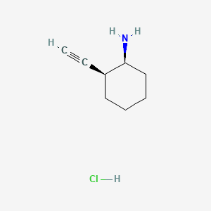 (1S,2S)-2-ethynylcyclohexan-1-amine hydrochloride