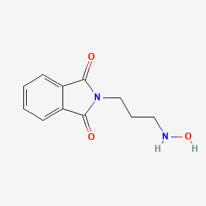 2-[3-(hydroxyamino)propyl]-2,3-dihydro-1H-isoindole-1,3-dione