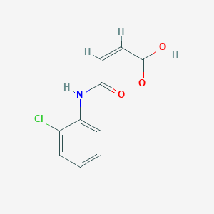 molecular formula C10H8ClNO3 B1348148 (Z)-4-(2-氯苯胺)-4-氧代丁-2-烯酸 CAS No. 53616-16-3
