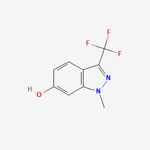 1-methyl-3-(trifluoromethyl)-1H-indazol-6-ol