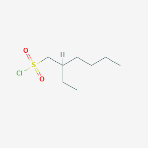 molecular formula C8H17ClO2S B13481524 2-Ethylhexane-1-sulfonyl chloride 