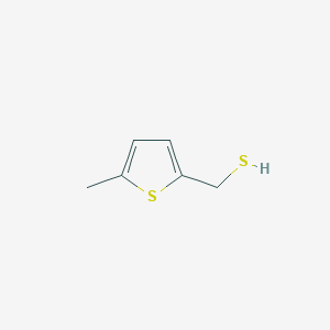 molecular formula C6H8S2 B13481562 (5-Methylthiophen-2-yl)methanethiol 