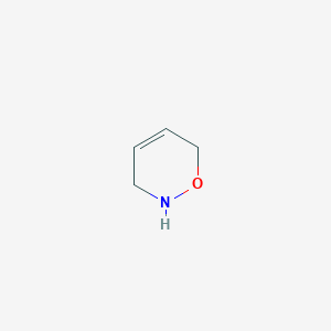 molecular formula C4H7NO B13481573 3,6-dihydro-2H-1,2-oxazine 