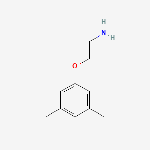 molecular formula C10H15NO B1348158 2-(3,5-二甲基苯氧基)乙胺 CAS No. 26646-46-8