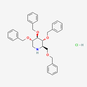 2,3,4,6-Tetra-O-benzyl-1-deoxynojirimycin Hydrochloric Acid Salt