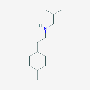 [2-(4-Methylcyclohexyl)ethyl](2-methylpropyl)amine