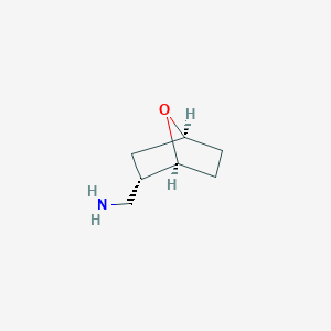 molecular formula C7H13NO B13481700 ((1S,2S,4S)-7-Oxabicyclo[2.2.1]heptan-2-yl)methanamine 