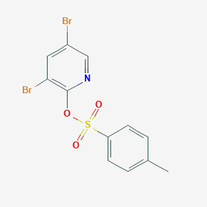 3,5-Dibromopyridin-2-yl 4-methylbenzene-1-sulfonate