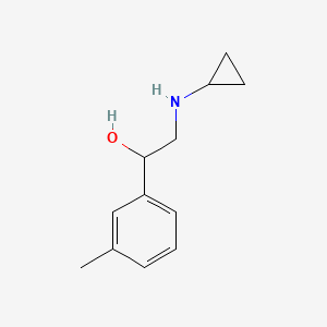 2-(Cyclopropylamino)-1-(m-tolyl)ethan-1-ol