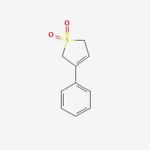 molecular formula C10H10O2S B1348179 3-苯基-2,5-二氢噻吩 1,1-二氧化物 CAS No. 57465-40-4