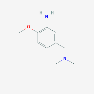 5-[(Diethylamino)methyl]-2-methoxyaniline