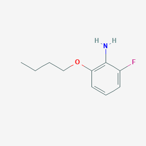 molecular formula C10H14FNO B13481897 2-Butoxy-6-fluoroaniline 