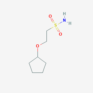 2-(Cyclopentyloxy)ethane-1-sulfonamide