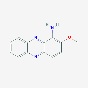 molecular formula C13H11N3O B1348198 2-甲氧基吩嗪-1-胺 CAS No. 3224-52-0