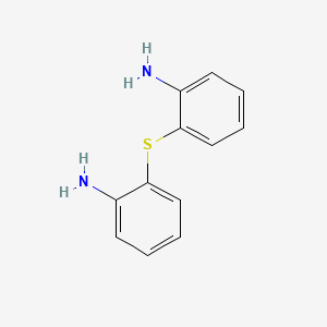 molecular formula C12H12N2S B1348202 双(2-氨基苯基)硫醚 CAS No. 5873-51-8