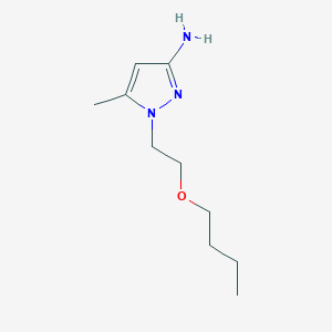 1-(2-Butoxyethyl)-5-methyl-1H-pyrazol-3-amine