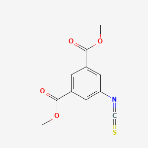molecular formula C11H9NO4S B1348207 5-异硫氰酸酯基邻苯二甲酸二甲酯 CAS No. 72076-50-7