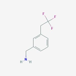 1-[3-(2,2,2-Trifluoroethyl)phenyl]methanamine