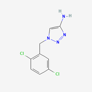 1-(2,5-Dichlorobenzyl)-1h-1,2,3-triazol-4-amine