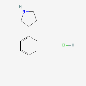 3-[4-(tert-Butyl)phenyl]pyrrolidine Hydrochloride