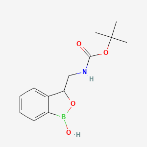 Tert-butyl (1-hydroxy-1,3-dihydrobenzo[c][1,2]oxaborol-3-yl)methylcarbamate