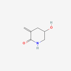 5-Hydroxy-3-methylidenepiperidin-2-one