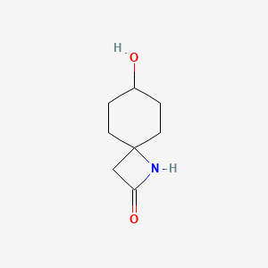 Rac-(4r,7r)-7-hydroxy-1-azaspiro[3.5]nonan-2-one