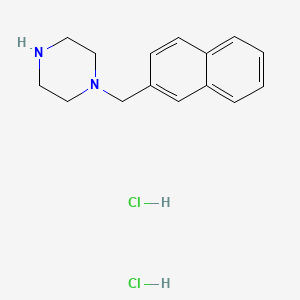 molecular formula C15H20Cl2N2 B13482247 1-[(Naphthalen-2-yl)methyl]piperazine dihydrochloride 