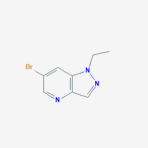 6-bromo-1-ethyl-1H-pyrazolo[4,3-b]pyridine