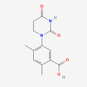 5-(2,4-Dioxohexahydropyrimidin-1-yl)-2,4-dimethyl-benzoic acid