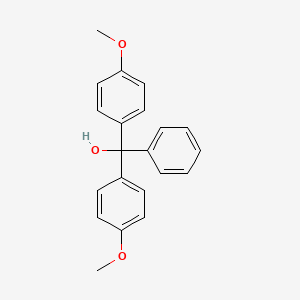 molecular formula C21H20O3 B1348235 4,4'-二甲氧基三苯甲醇 CAS No. 40615-35-8