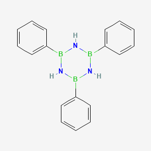 molecular formula C18H18B3N3 B1348236 2,4,6-三苯基硼嗪 CAS No. 976-28-3