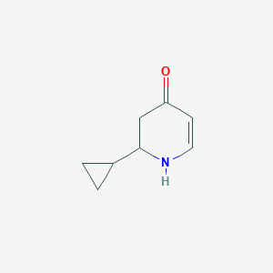 2-Cyclopropyl-1,2,3,4-tetrahydropyridin-4-one