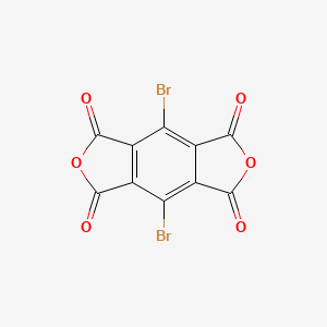 molecular formula C10Br2O6 B1348238 4,8-Dibromobenzo[1,2-c:4,5-c']difuran-1,3,5,7-tetraone CAS No. 24848-78-0
