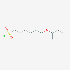 6-(Sec-butoxy)hexane-1-sulfonyl chloride