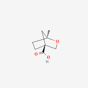 (1S,4S)-1-methyl-2-oxabicyclo[2.2.1]heptane-4-carboxylic acid