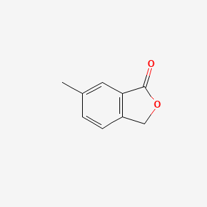 molecular formula C9H8O2 B1348246 6-Methylisobenzofuran-1(3H)-one CAS No. 72985-23-0
