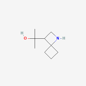 2-{1-Azaspiro[3.3]heptan-3-yl}propan-2-ol