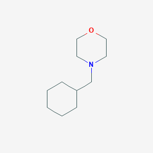 molecular formula C11H21NO B1348255 4-(Cyclohexylmethyl)morpholine CAS No. 5005-25-4
